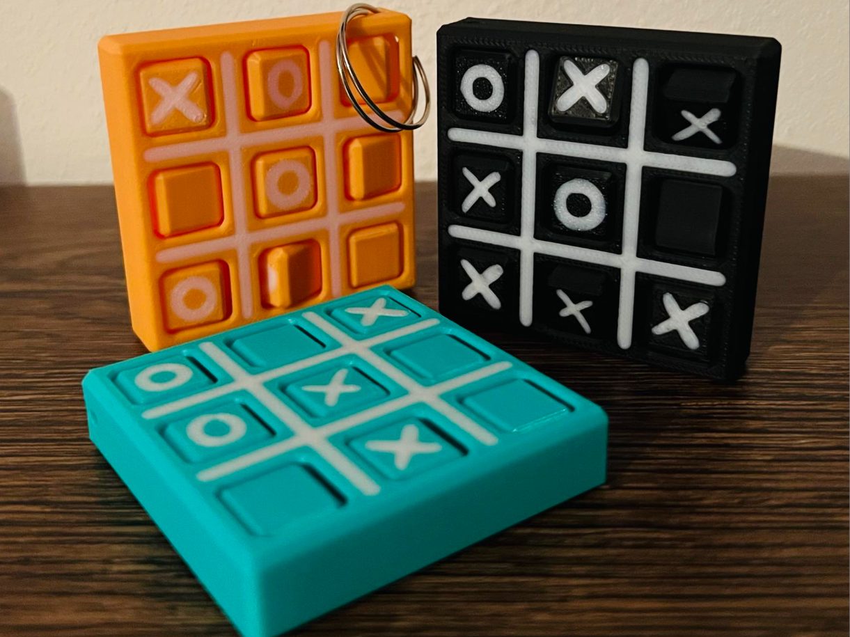 TicTacToe - Küçük Anahtarlık