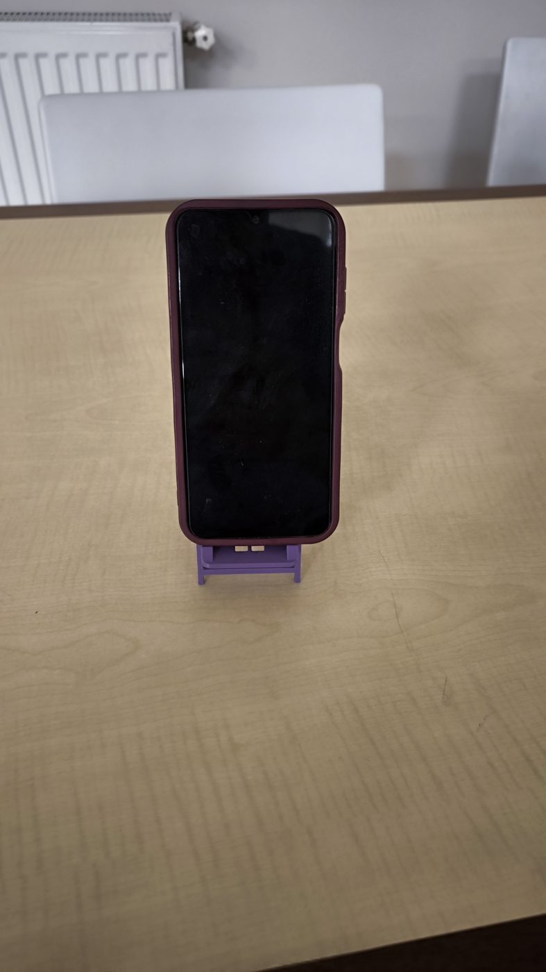 Sandalye Şeklinde Katlanır Telefon Tutacağı görsel 2