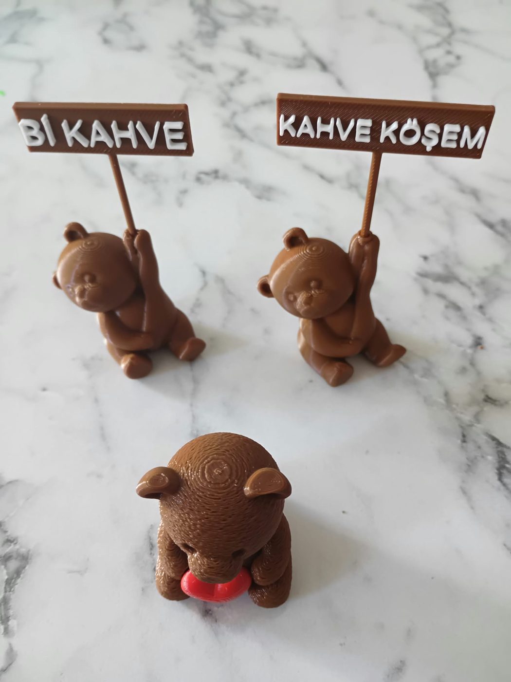 Kalpli Sunumluk Ayıcık