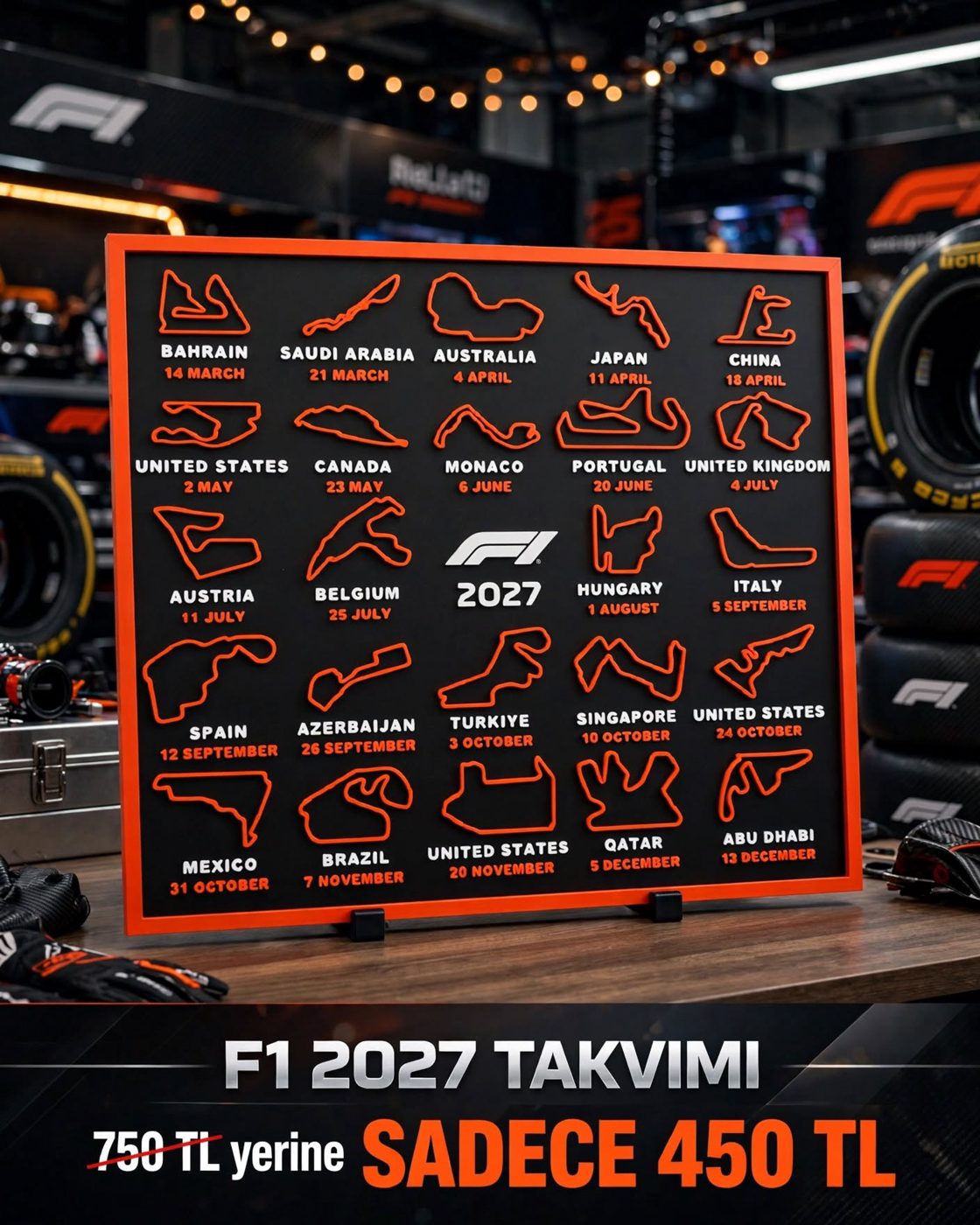 F1 2027 Takvimi Türkiye Var görsel 2
