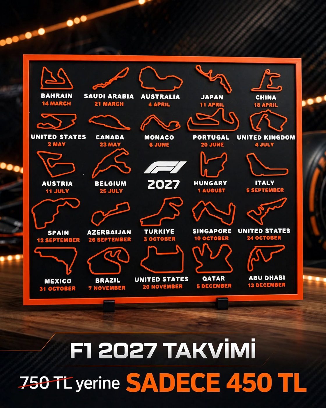 F1 2027 Takvimi Türkiye Var görsel 3