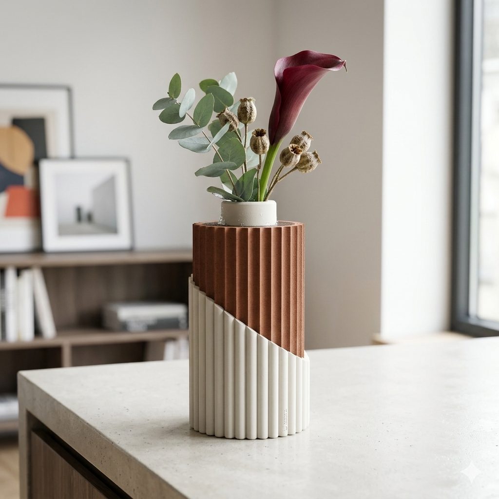 Molten Vase (Spriall çevreli mini vazo)