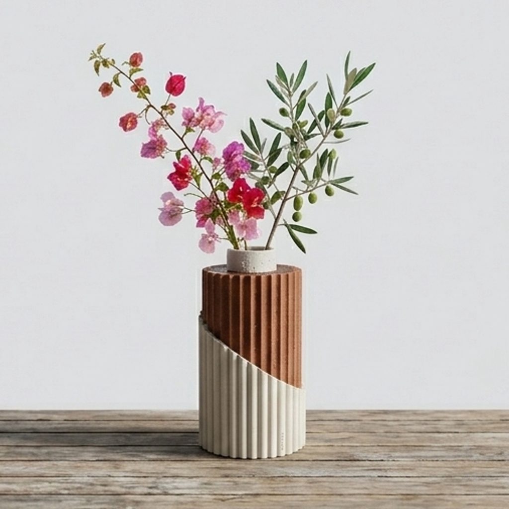 Molten Vase (Spriall çevreli mini vazo) görsel 7