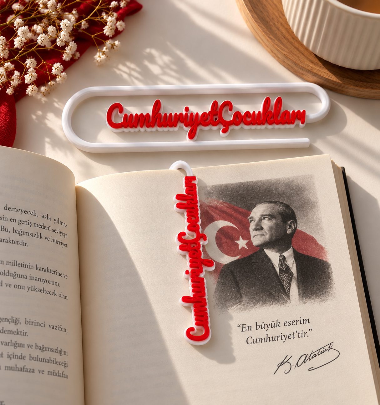 Cumhuriyet Çocukları Kitap Ayracı - 29 Ekim Özel