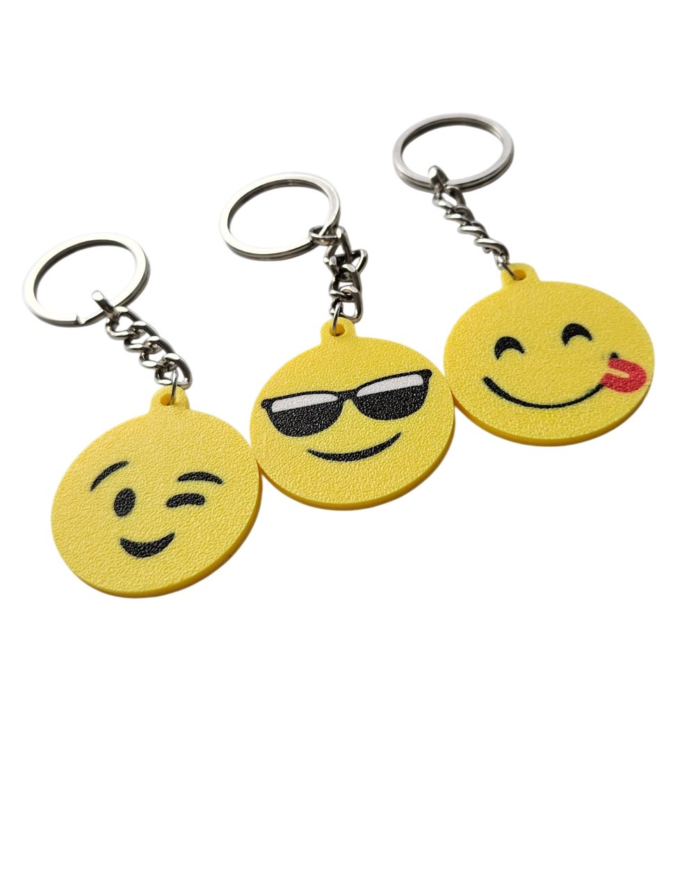 3D Baskı Emoji Anahtarlık ve Çanta Aksesuarı görsel 2