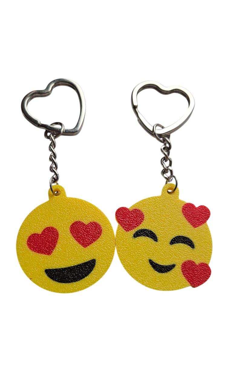 3D Baskı Emoji Anahtarlık ve Çanta Aksesuarı görsel 3