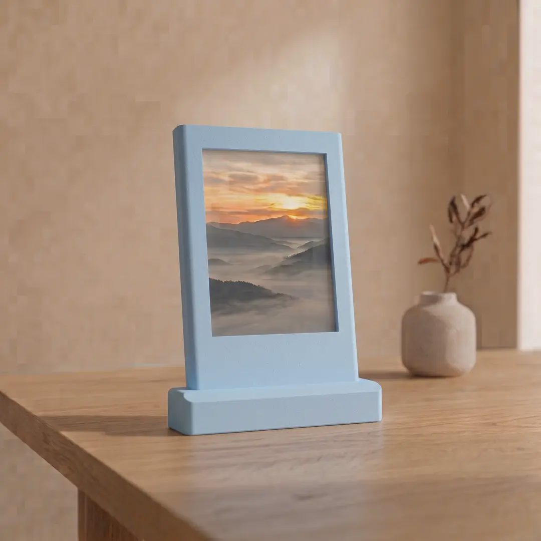 Instax Mini Uyumlu Masaüstü Fotoğraf Çerçevesi görsel 6