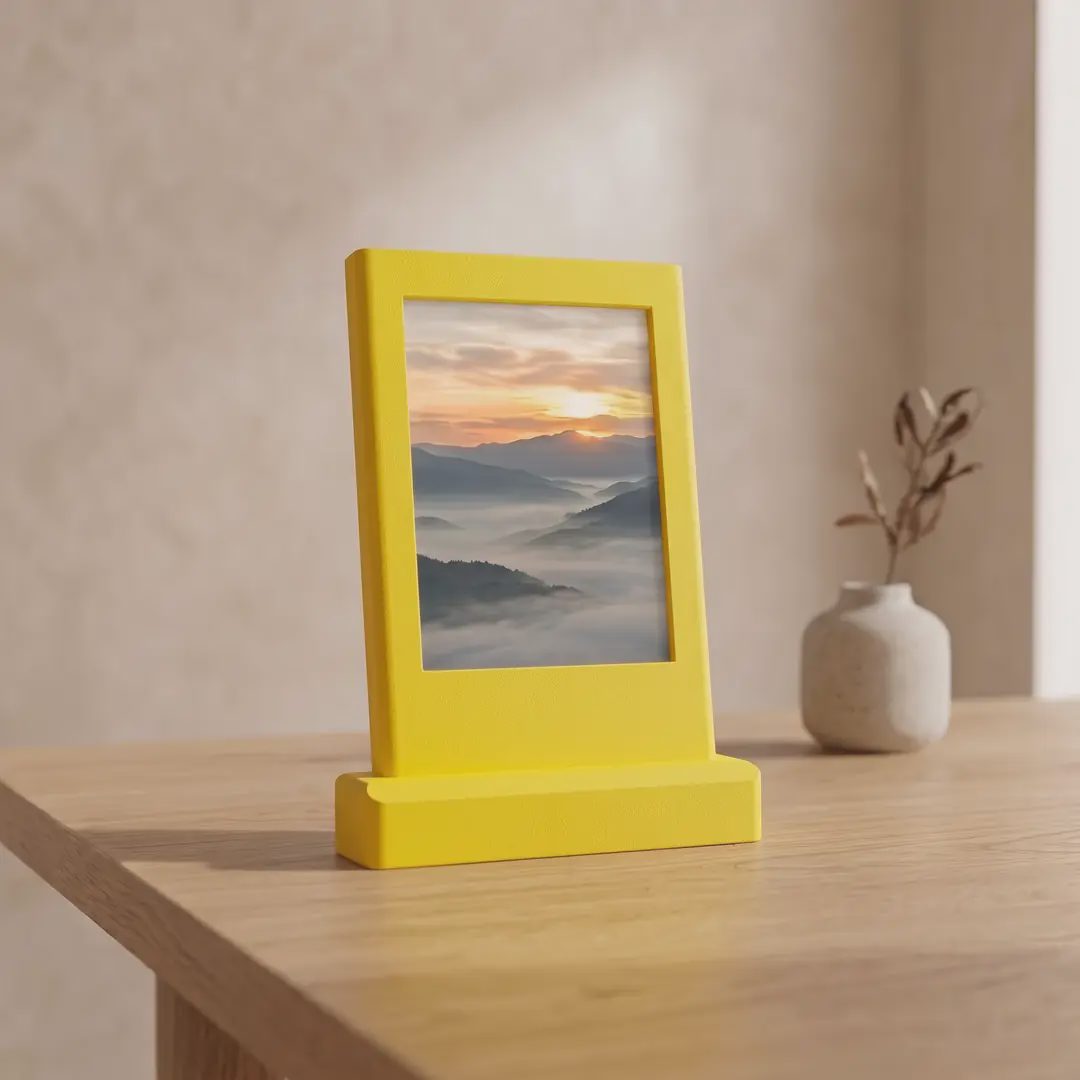 Instax Mini Uyumlu Masaüstü Fotoğraf Çerçevesi görsel 7