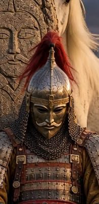 Kıpçak zırhı kask görsel 7
